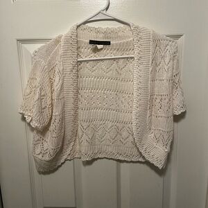Women’s White Cardigan